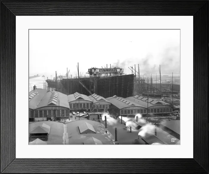 Framed Print : Harland & Wolff Collection - National Museums NI Framed Print : Harland & Wolff Collection - National Museums NI