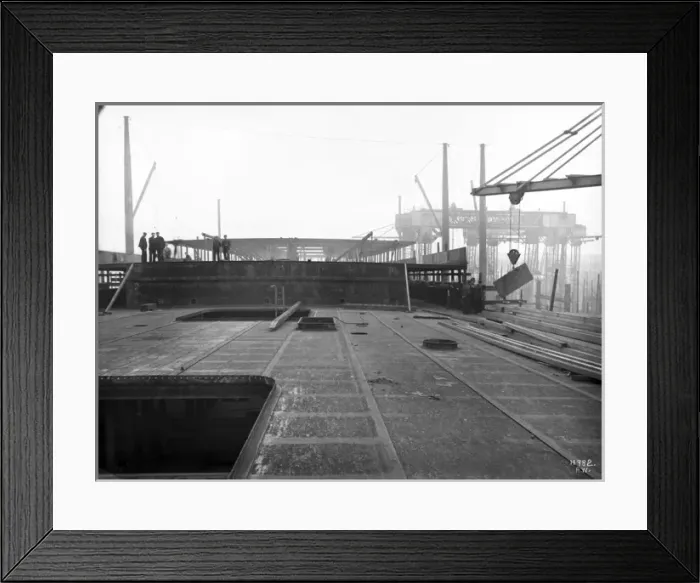 Framed Print : Harland & Wolff Collection - National Museums NI Framed Print : Harland & Wolff Collection - National Museums NI