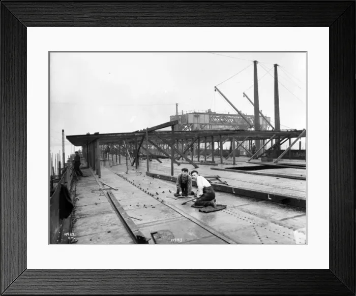 Framed Print : Harland & Wolff Collection - National Museums NI Framed Print : Harland & Wolff Collection - National Museums NI