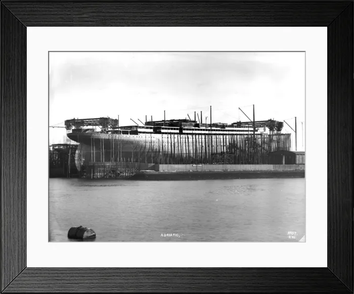 Framed Print : Harland & Wolff Collection - National Museums NI Framed Print : Harland & Wolff Collection - National Museums NI