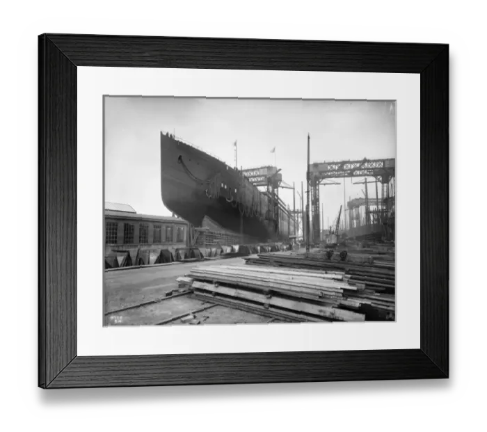 Framed Print : Harland & Wolff Collection - National Museums NI Framed Print : Harland & Wolff Collection - National Museums NI