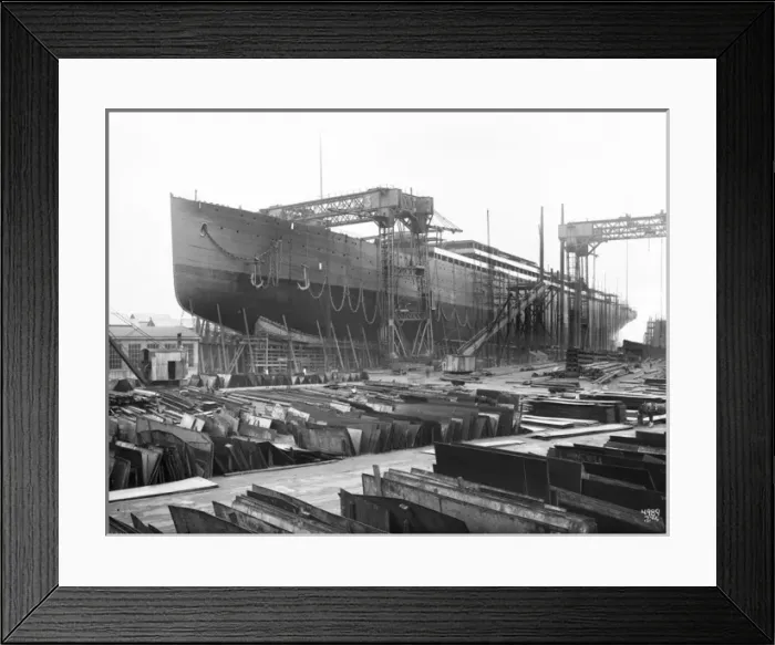 Framed Print : Harland & Wolff Collection - National Museums NI Framed Print : Harland & Wolff Collection - National Museums NI