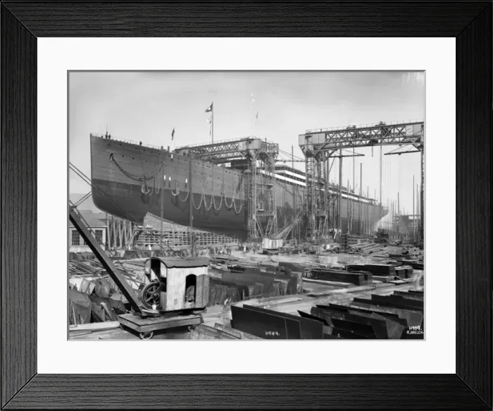 Framed Print : Harland & Wolff Collection - National Museums NI Framed Print : Harland & Wolff Collection - National Museums NI