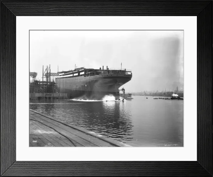 Framed Print : Harland & Wolff Collection - National Museums NI Framed Print : Harland & Wolff Collection - National Museums NI
