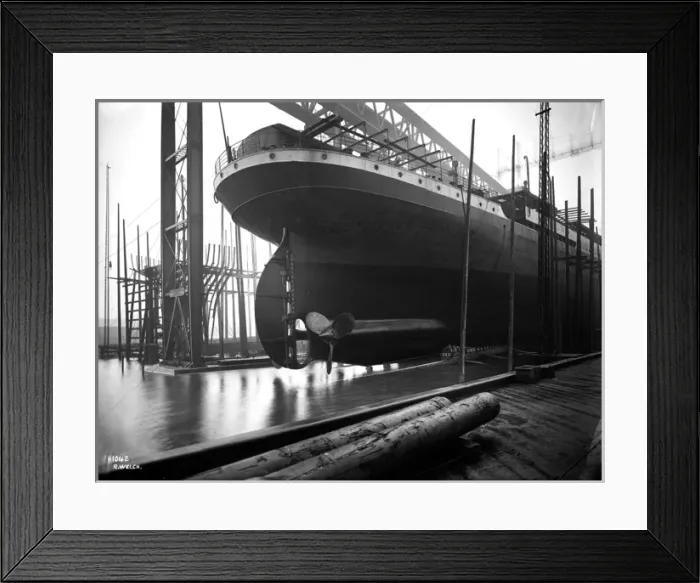 Framed Print : Harland & Wolff Collection - National Museums NI Framed Print : Harland & Wolff Collection - National Museums NI