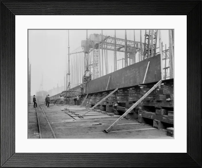 Framed Print : Harland & Wolff Collection - National Museums NI Framed Print : Harland & Wolff Collection - National Museums NI