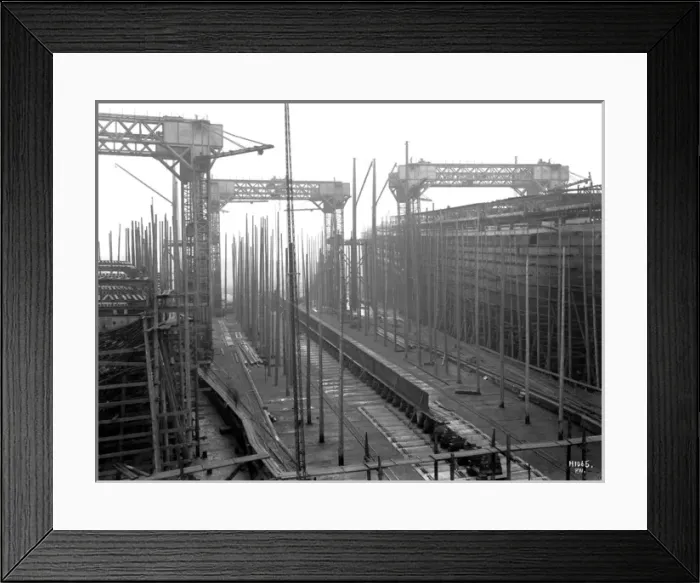 Framed Print : Harland & Wolff Collection - National Museums NI Framed Print : Harland & Wolff Collection - National Museums NI