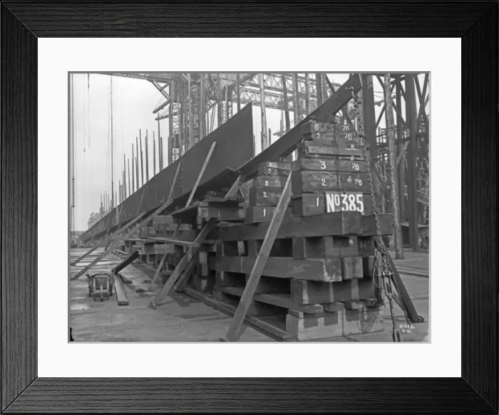 Framed Print : Harland & Wolff Collection - National Museums NI Framed Print : Harland & Wolff Collection - National Museums NI