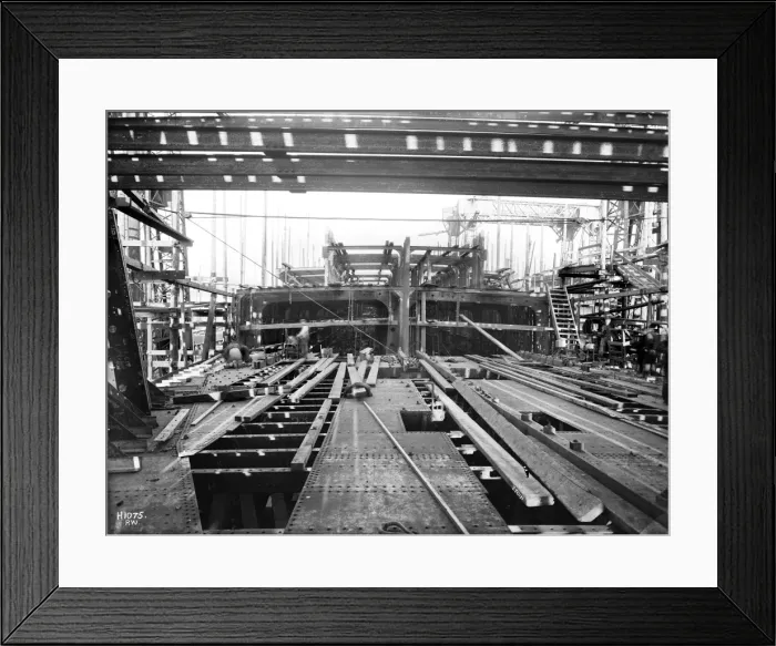 Framed Print : Harland & Wolff Collection - National Museums NI Framed Print : Harland & Wolff Collection - National Museums NI