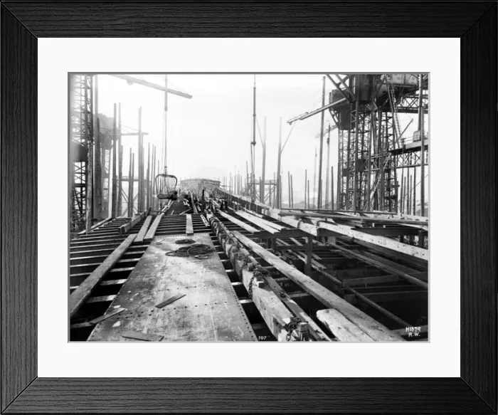 Framed Print : Harland & Wolff Collection - National Museums NI Framed Print : Harland & Wolff Collection - National Museums NI