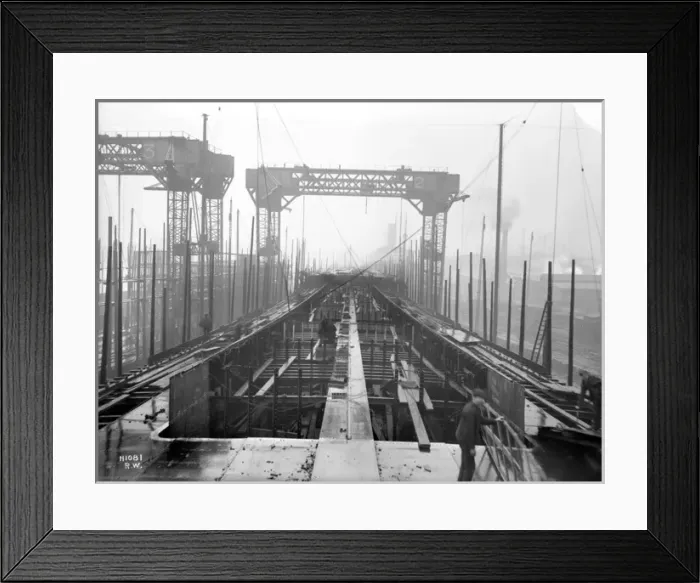Framed Print : Harland & Wolff Collection - National Museums NI Framed Print : Harland & Wolff Collection - National Museums NI