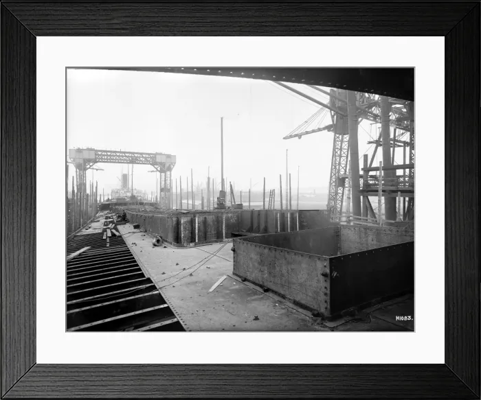 Framed Print : Harland & Wolff Collection - National Museums NI Framed Print : Harland & Wolff Collection - National Museums NI
