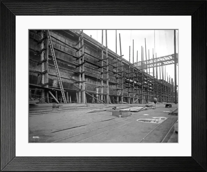 Framed Print : Harland & Wolff Collection - National Museums NI Framed Print : Harland & Wolff Collection - National Museums NI