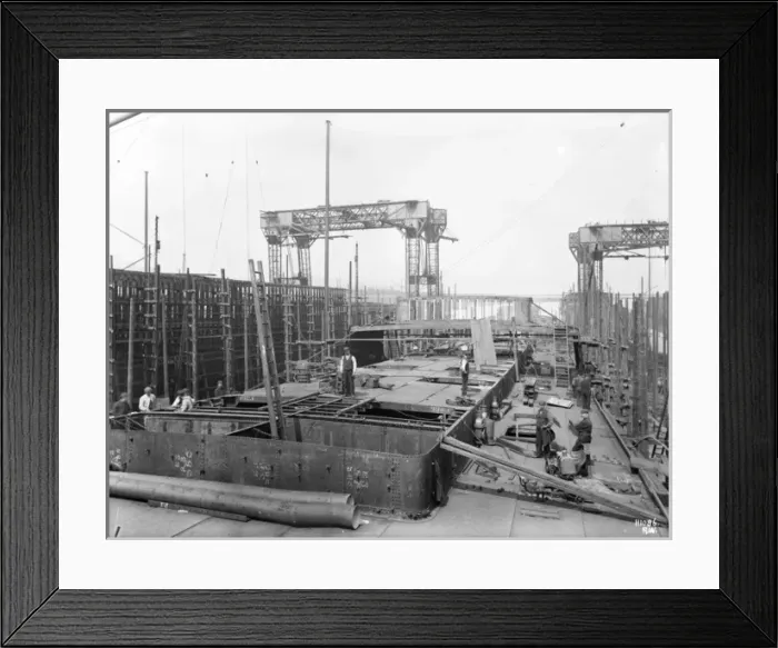 Framed Print : Harland & Wolff Collection - National Museums NI Framed Print : Harland & Wolff Collection - National Museums NI