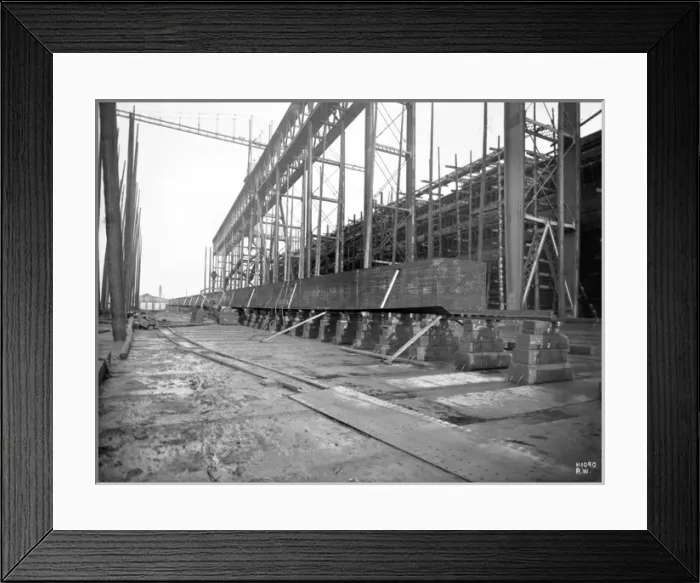 Framed Print : Harland & Wolff Collection - National Museums NI Framed Print : Harland & Wolff Collection - National Museums NI