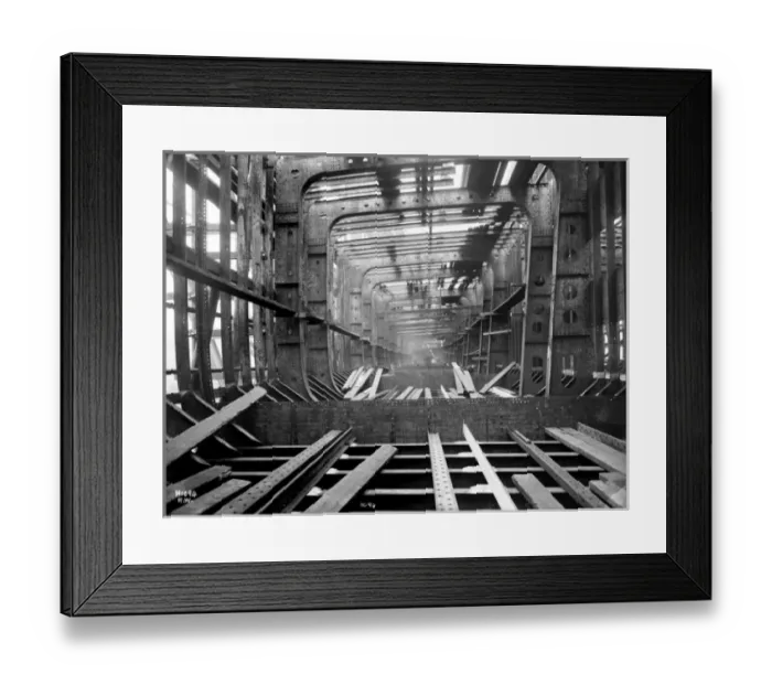 Framed Print : Harland & Wolff Collection - National Museums NI Framed Print : Harland & Wolff Collection - National Museums NI