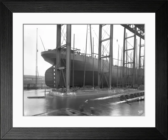 Framed Print : Harland & Wolff Collection - National Museums NI Framed Print : Harland & Wolff Collection - National Museums NI