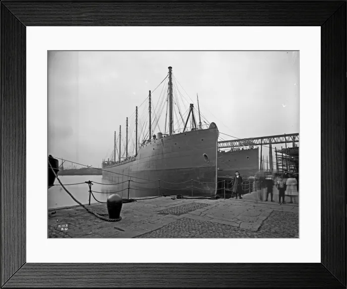 Framed Print : Harland & Wolff Collection - National Museums NI Framed Print : Harland & Wolff Collection - National Museums NI
