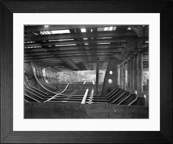 Framed Print : Harland & Wolff Collection - National Museums NI Framed Print : Harland & Wolff Collection - National Museums NI