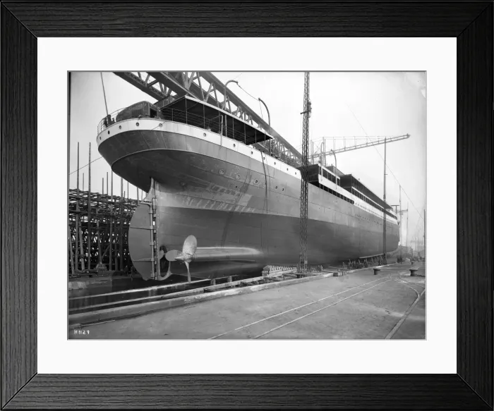 Framed Print : Harland & Wolff Collection - National Museums NI Framed Print : Harland & Wolff Collection - National Museums NI