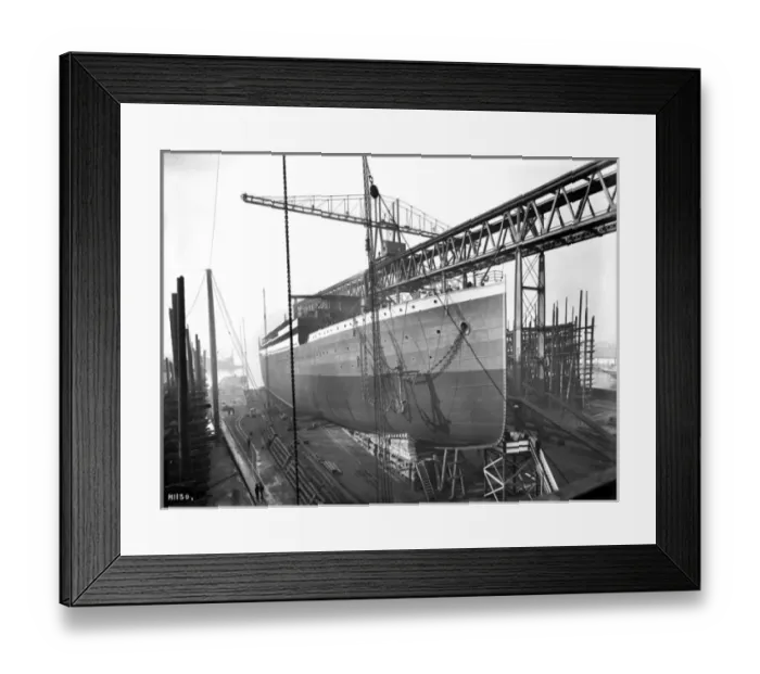 Framed Print : Harland & Wolff Collection - National Museums NI Framed Print : Harland & Wolff Collection - National Museums NI
