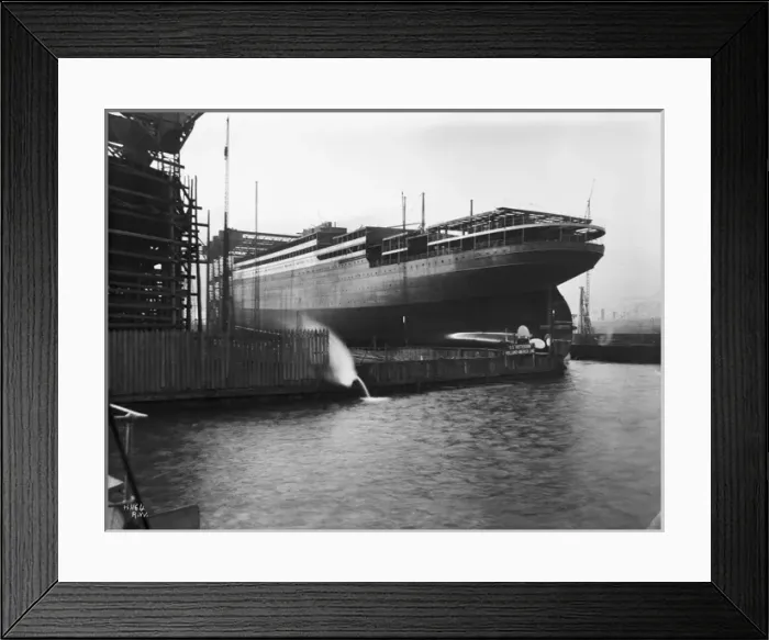 Framed Print : Harland & Wolff Collection - National Museums NI Framed Print : Harland & Wolff Collection - National Museums NI