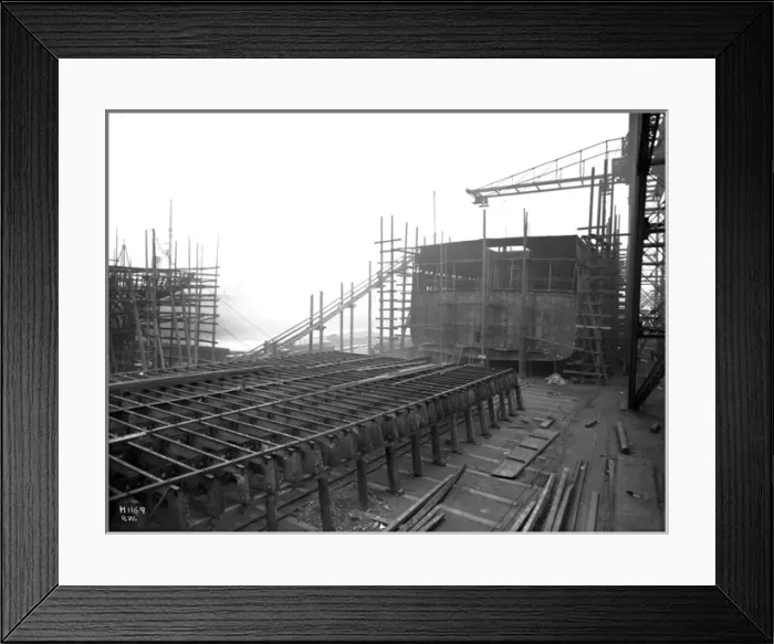 Framed Print : Harland & Wolff Collection - National Museums NI Framed Print : Harland & Wolff Collection - National Museums NI