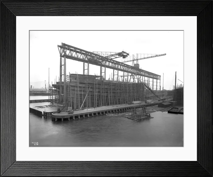 Framed Print : Harland & Wolff Collection - National Museums NI Framed Print : Harland & Wolff Collection - National Museums NI
