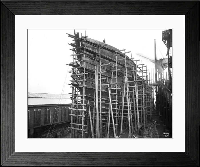 Framed Print : Harland & Wolff Collection - National Museums NI Framed Print : Harland & Wolff Collection - National Museums NI