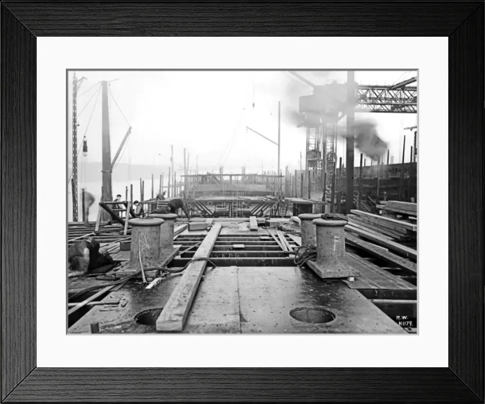 Framed Print : Harland & Wolff Collection - National Museums NI Framed Print : Harland & Wolff Collection - National Museums NI