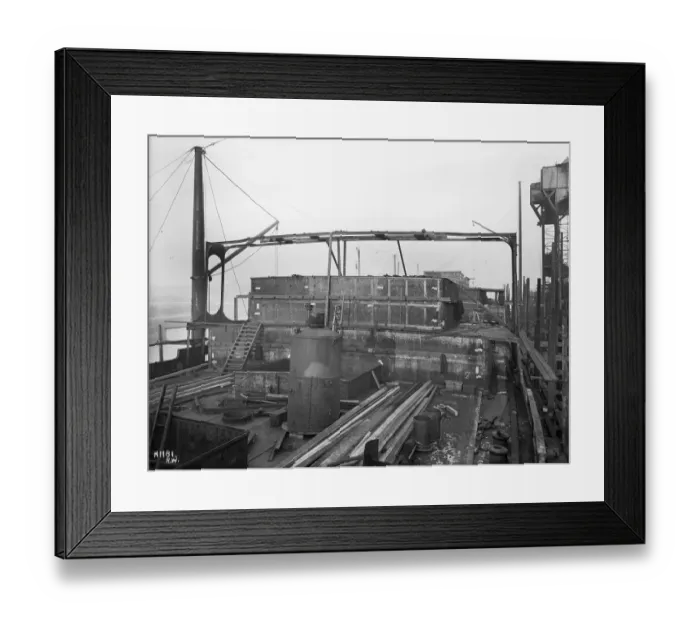 Framed Print : Harland & Wolff Collection - National Museums NI Framed Print : Harland & Wolff Collection - National Museums NI