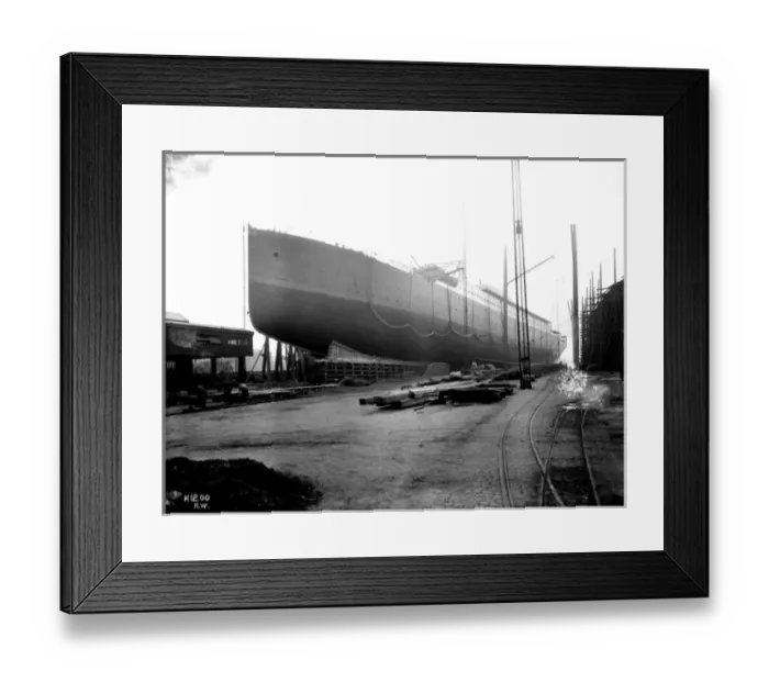 Framed Print : Harland & Wolff Collection - National Museums NI Framed Print : Harland & Wolff Collection - National Museums NI