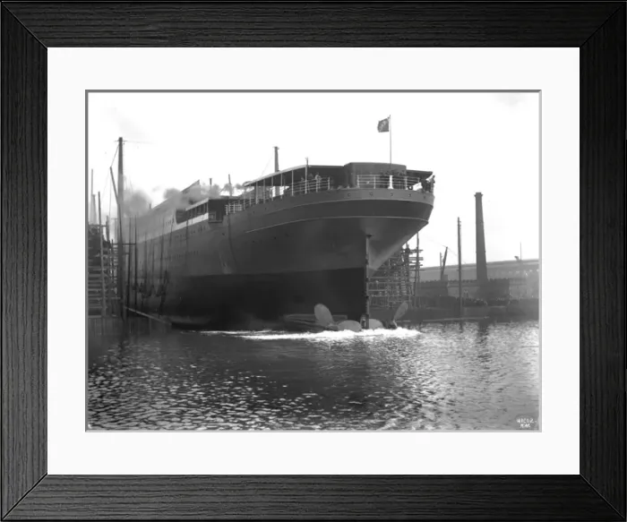 Framed Print : Harland & Wolff Collection - National Museums NI Framed Print : Harland & Wolff Collection - National Museums NI