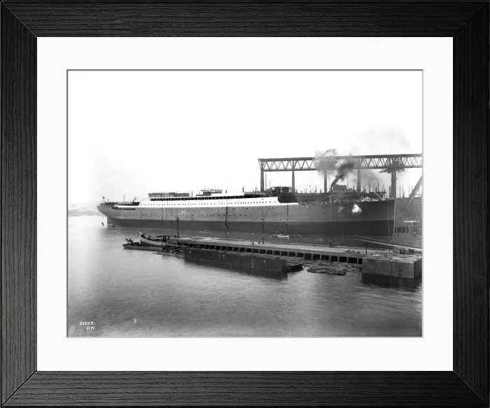 Framed Print : Harland & Wolff Collection - National Museums NI Framed Print : Harland & Wolff Collection - National Museums NI