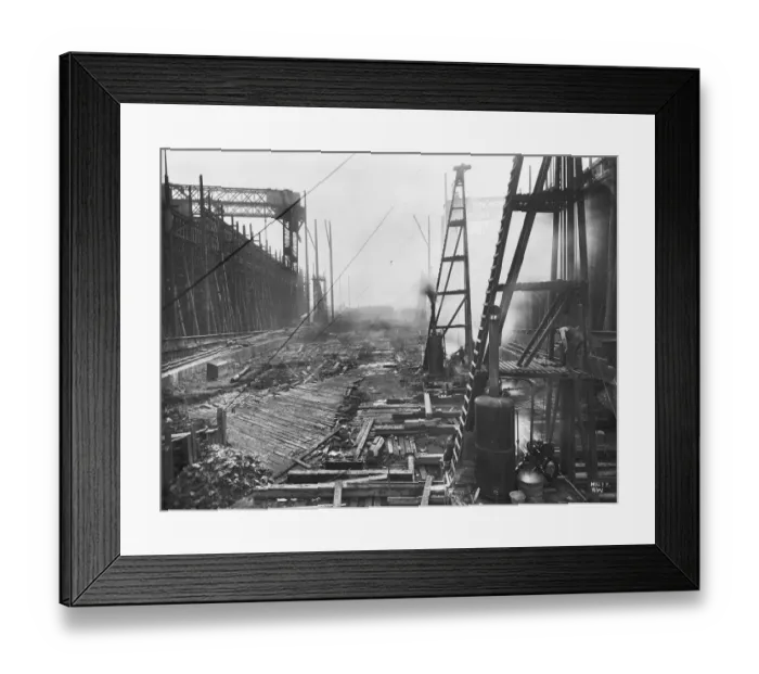 Framed Print : Harland & Wolff Collection - National Museums NI Framed Print : Harland & Wolff Collection - National Museums NI