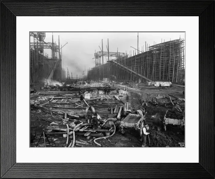 Framed Print : Harland & Wolff Collection - National Museums NI Framed Print : Harland & Wolff Collection - National Museums NI