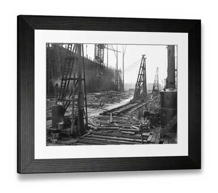 Framed Print : Harland & Wolff Collection - National Museums NI Framed Print : Harland & Wolff Collection - National Museums NI