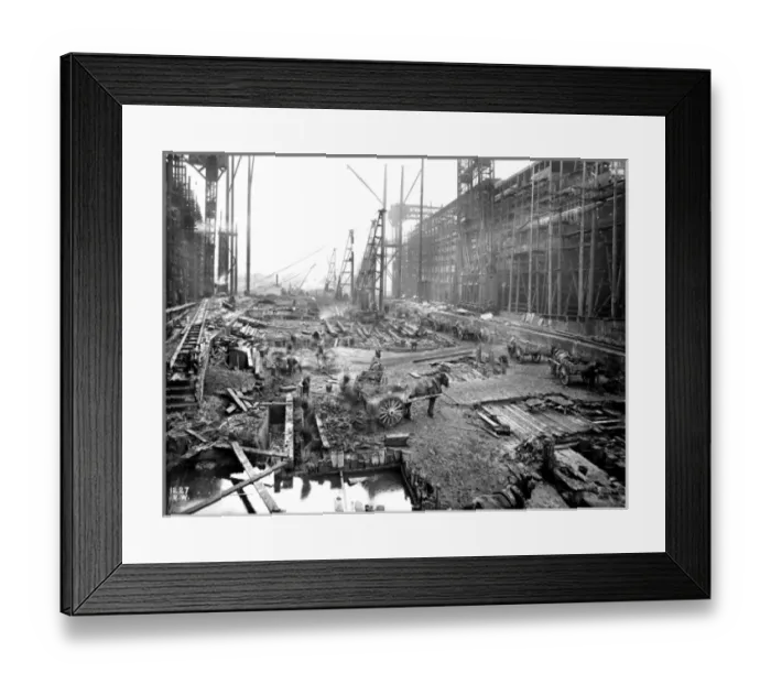 Framed Print : Harland & Wolff Collection - National Museums NI Framed Print : Harland & Wolff Collection - National Museums NI