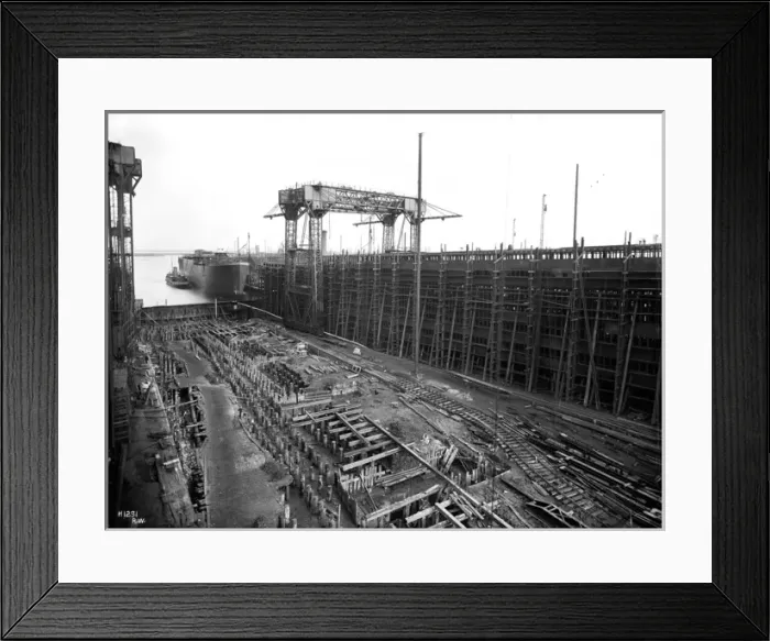 Framed Print : Harland & Wolff Collection - National Museums NI Framed Print : Harland & Wolff Collection - National Museums NI