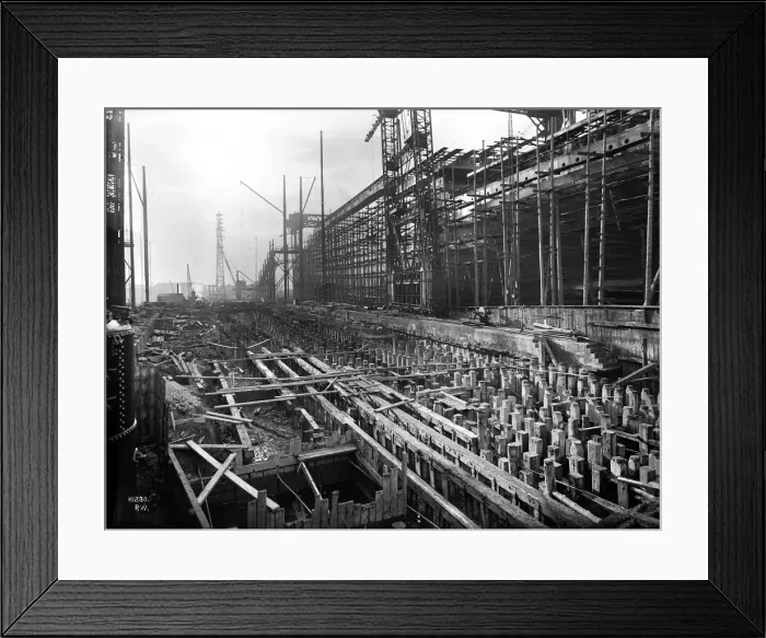 Framed Print : Harland & Wolff Collection - National Museums NI Framed Print : Harland & Wolff Collection - National Museums NI