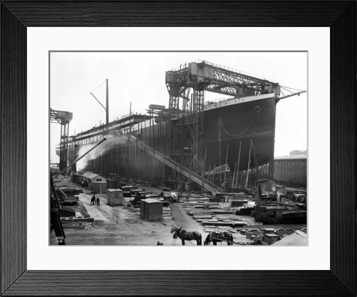 Framed Print : Harland & Wolff Collection - National Museums NI
