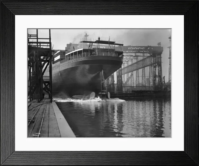 Framed Print : Harland & Wolff Collection - National Museums NI Framed Print : Harland & Wolff Collection - National Museums NI
