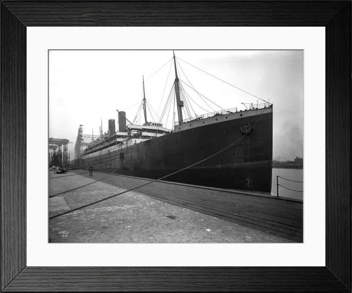 Framed Print : Harland & Wolff Collection - National Museums NI Framed Print : Harland & Wolff Collection - National Museums NI