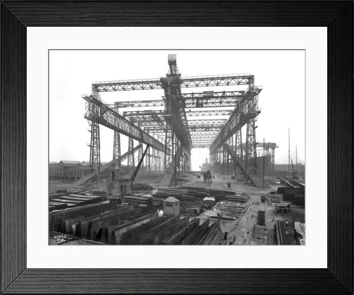 Framed Print : Harland & Wolff Collection - National Museums NI Framed Print : Harland & Wolff Collection - National Museums NI