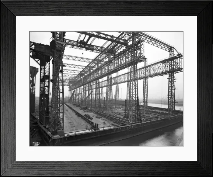 Framed Print : Harland & Wolff Collection - National Museums NI Framed Print : Harland & Wolff Collection - National Museums NI