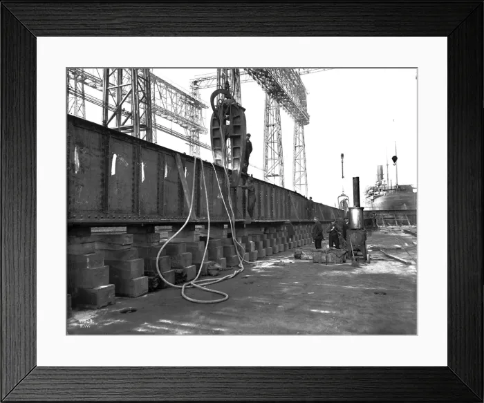 Framed Print : Harland & Wolff Collection - National Museums NI Framed Print : Harland & Wolff Collection - National Museums NI