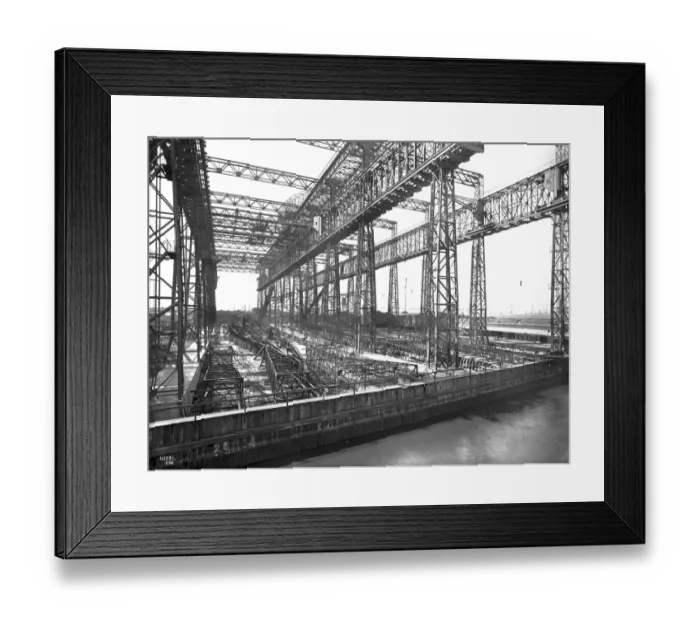 Framed Print : Harland & Wolff Collection - National Museums NI Framed Print : Harland & Wolff Collection - National Museums NI