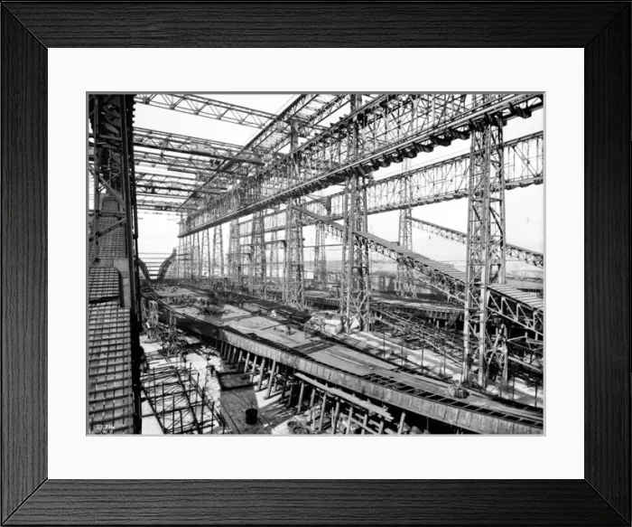Framed Print : Harland & Wolff Collection - National Museums NI Framed Print : Harland & Wolff Collection - National Museums NI