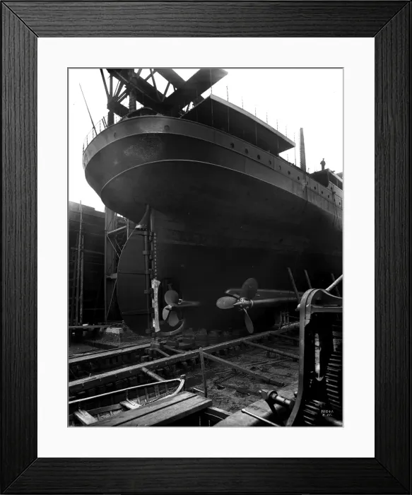 Framed Print : Harland & Wolff Collection - National Museums NI Framed Print : Harland & Wolff Collection - National Museums NI
