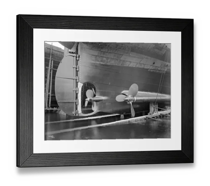 Framed Print : Harland & Wolff Collection - National Museums NI Framed Print : Harland & Wolff Collection - National Museums NI